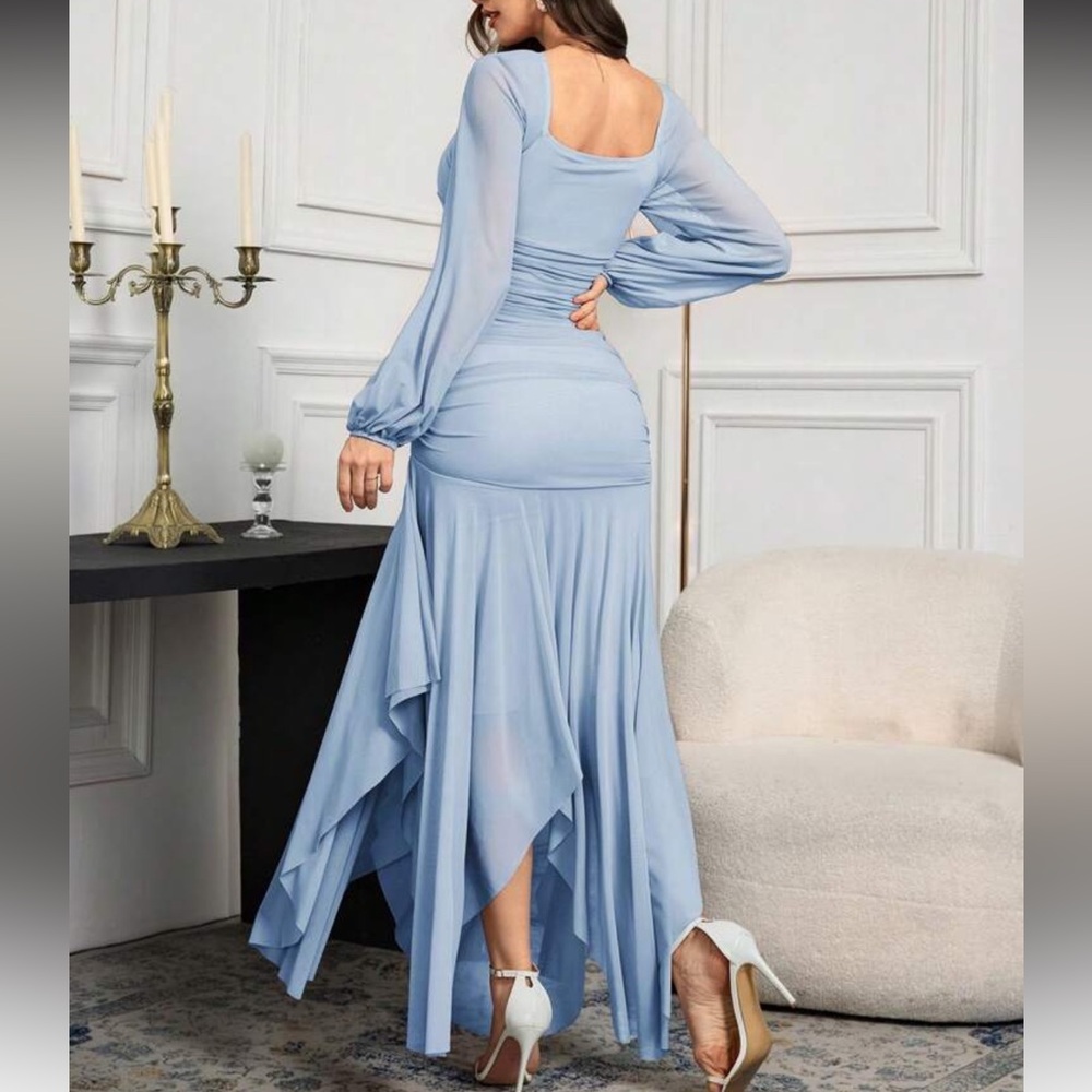 Elegant Lavender Evening Gown - Picture 16 of 16